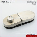 long-round brass keyed sliding glass door lock one side for double door